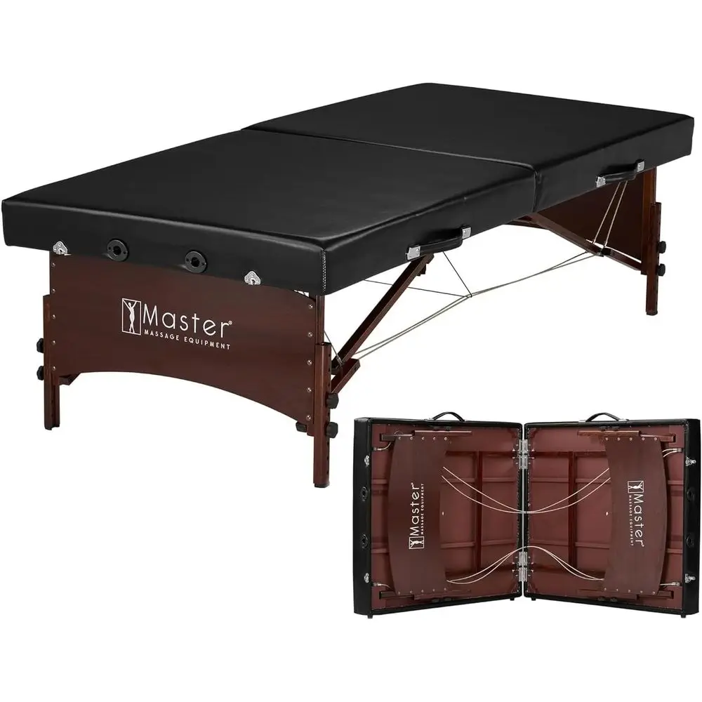 

Portable Canoga Wider Massage Table for Physical Therapy and Stretching Treatments - Easy Assembly, Sturdy, Height Adjustable, E