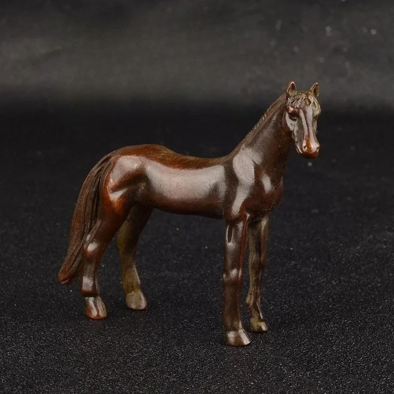 

Little Fairy/ Imitation Retro Copper Khan BMW Home Decoration Sculpture Living Room Desk Ornament Miniature Statue Crafts