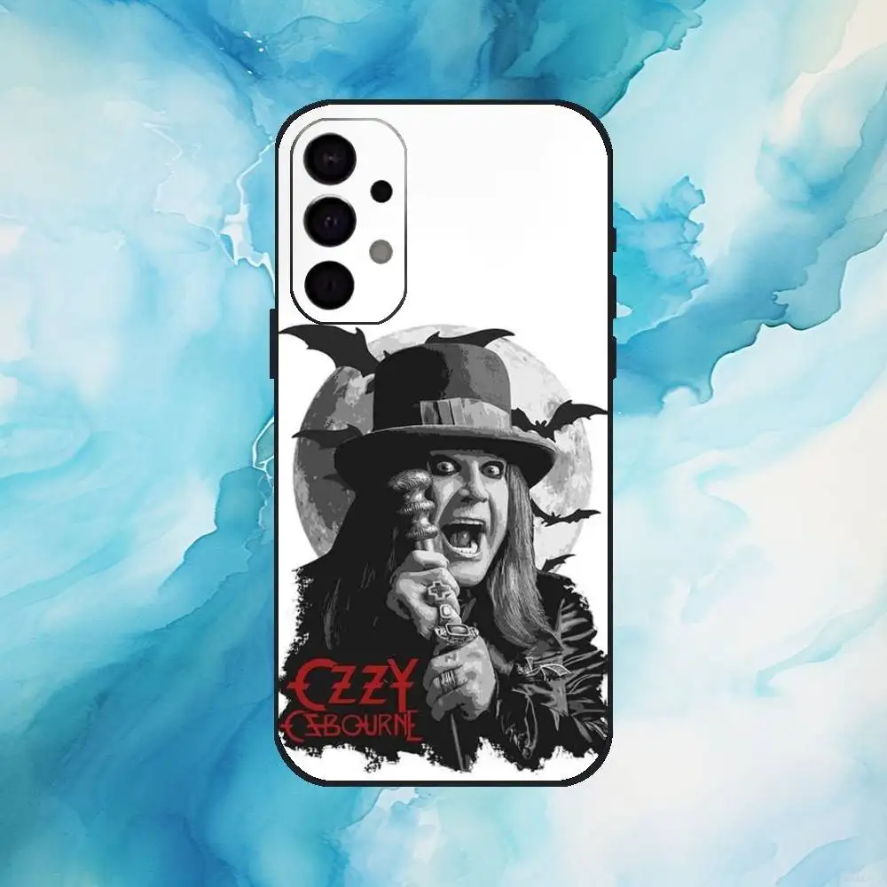 حافظة هاتف Rock Band O-Ozzy Osbourne لهاتف سامسونج S25، S24، S21، S22، S23، S30، Ultra، S20، Plus، Fe، Lite، Note، 10,9,5G غطاء أسود #4