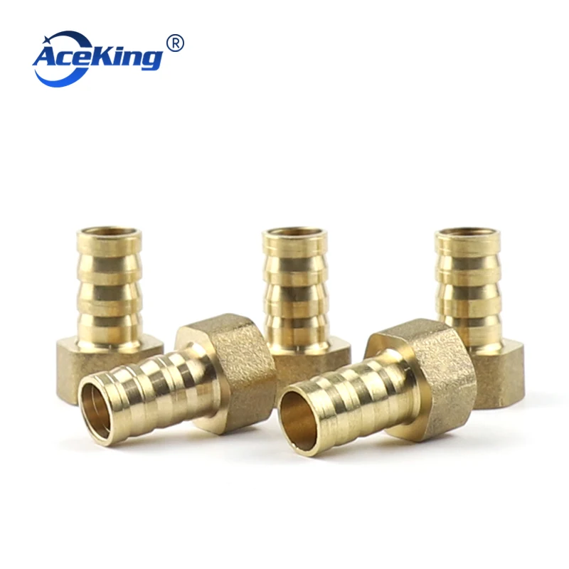 Pneumatic brass pagoda internal threaded water pipe and air pipe joint PCF6-01 2-02 10-03 12-14-16-04