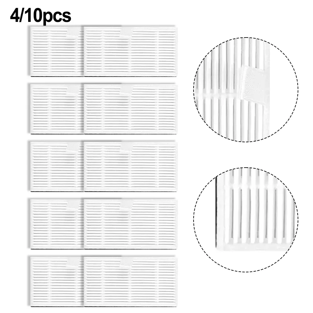 Filter penyedot debu, 4/10 buah untuk Conga 7490 abadi/8290 suku cadang pengganti abadi, Aksesori Filter penyedot debu, suku cadang peralatan rumah