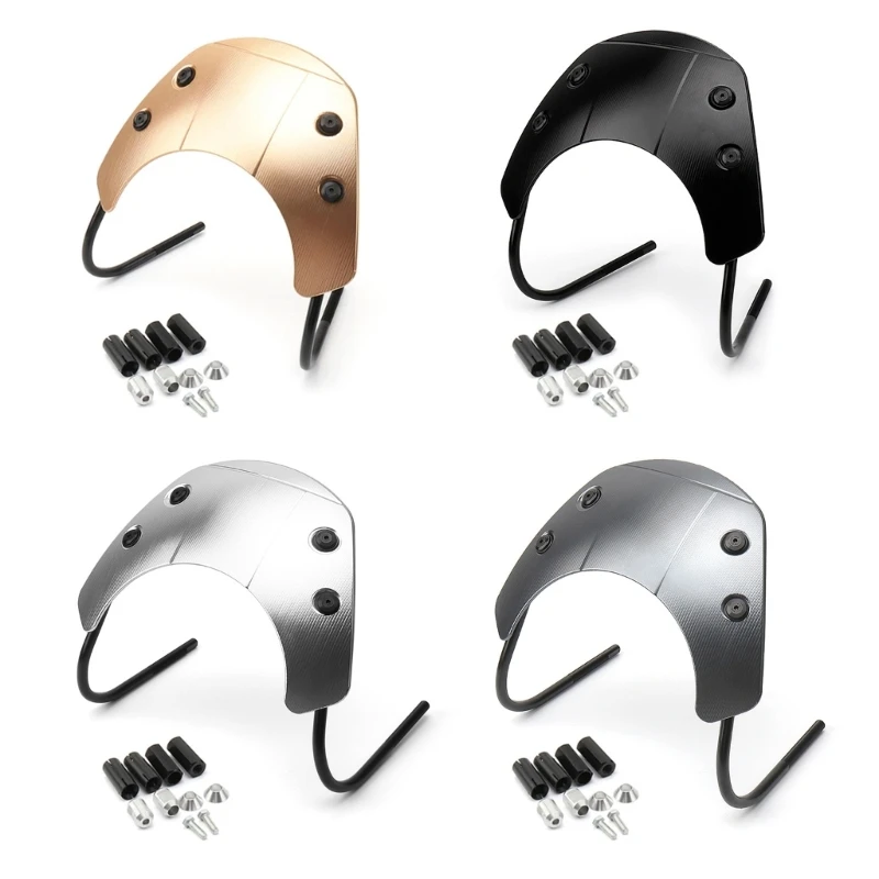 

Scooter Wind Deflector Motorcycle Windshield Motorcycle Front Headlight Cover Fairing Accessories fitting for Bike