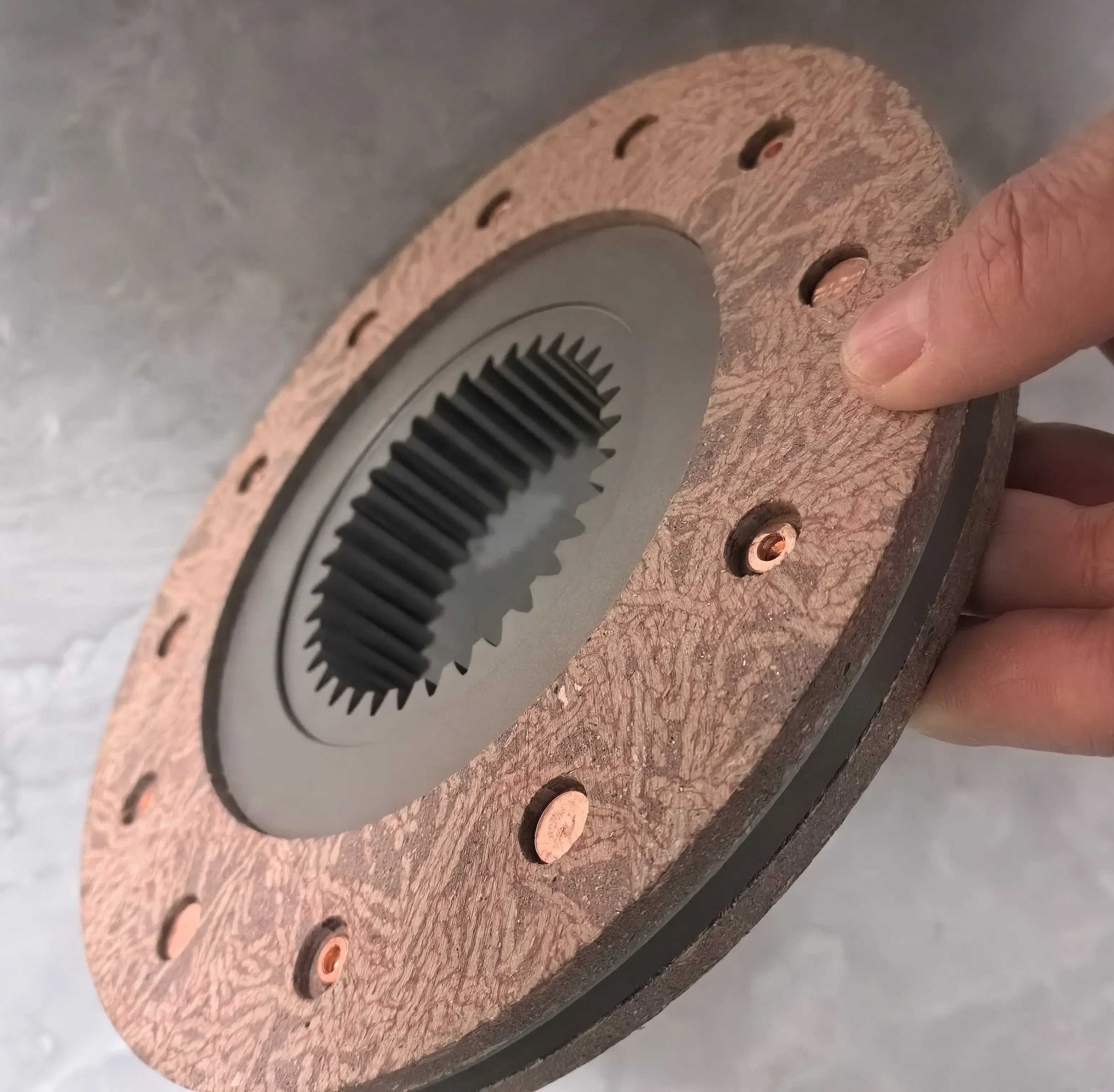 Marine anchor cable machine brake disc motor   diameter 230 mm.