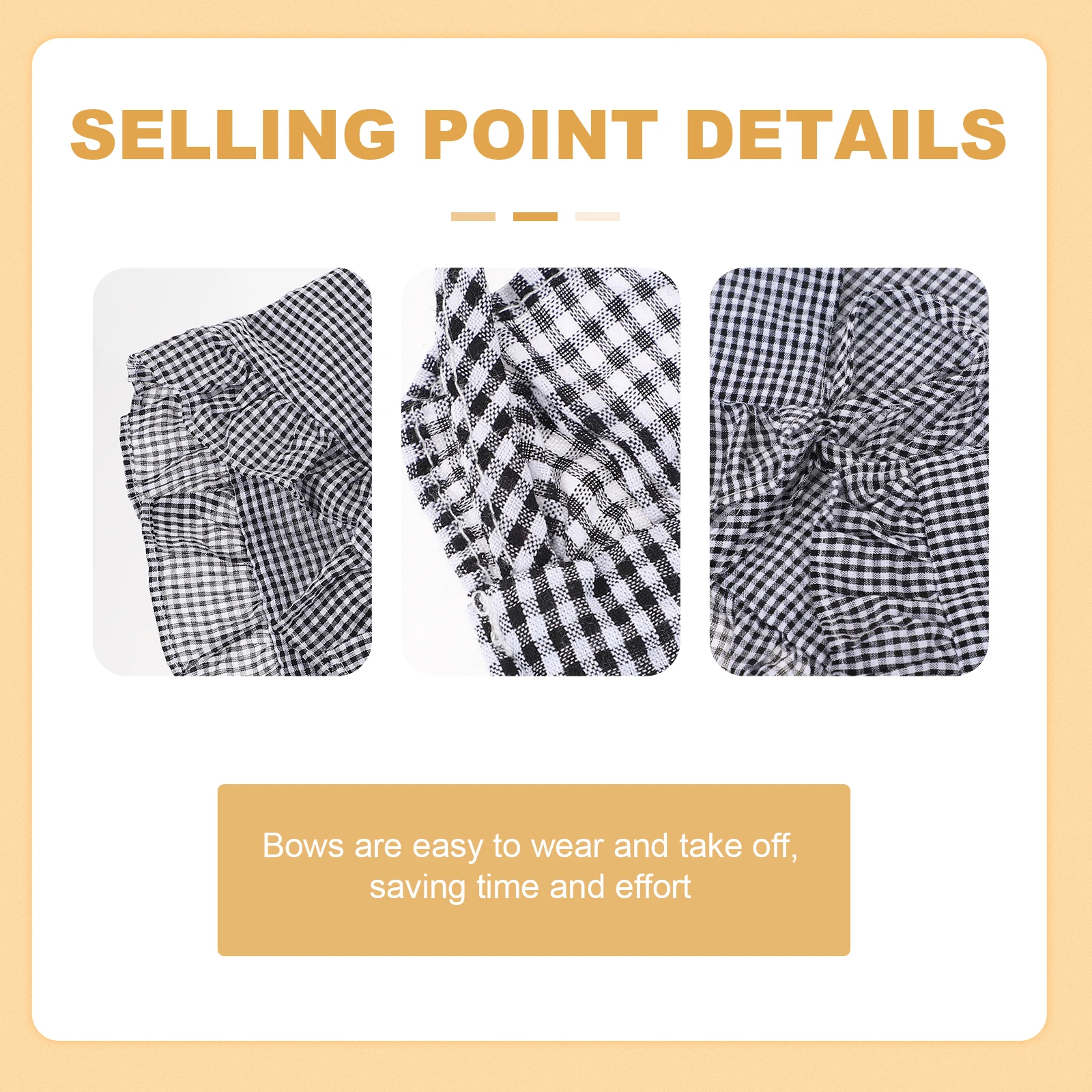 

1pc Cotton Fake For Women Detachable Shirt Lace False Collar Summer Shawl Chic Scarf Beach Outfit Accessory Bow Tie Elegant