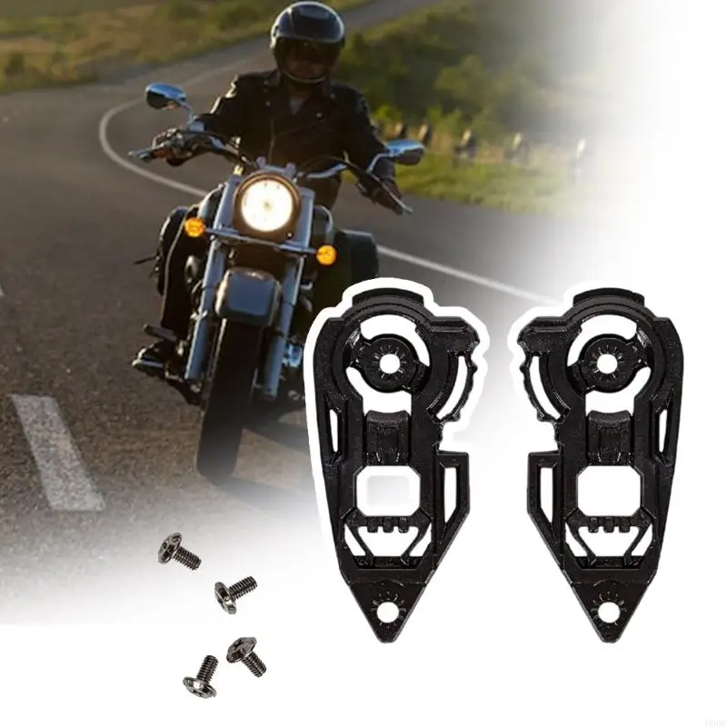 2025 New 1 Pair Helmets Visors Base Plate Motorcycle Helmets Face Windshield Visors Base