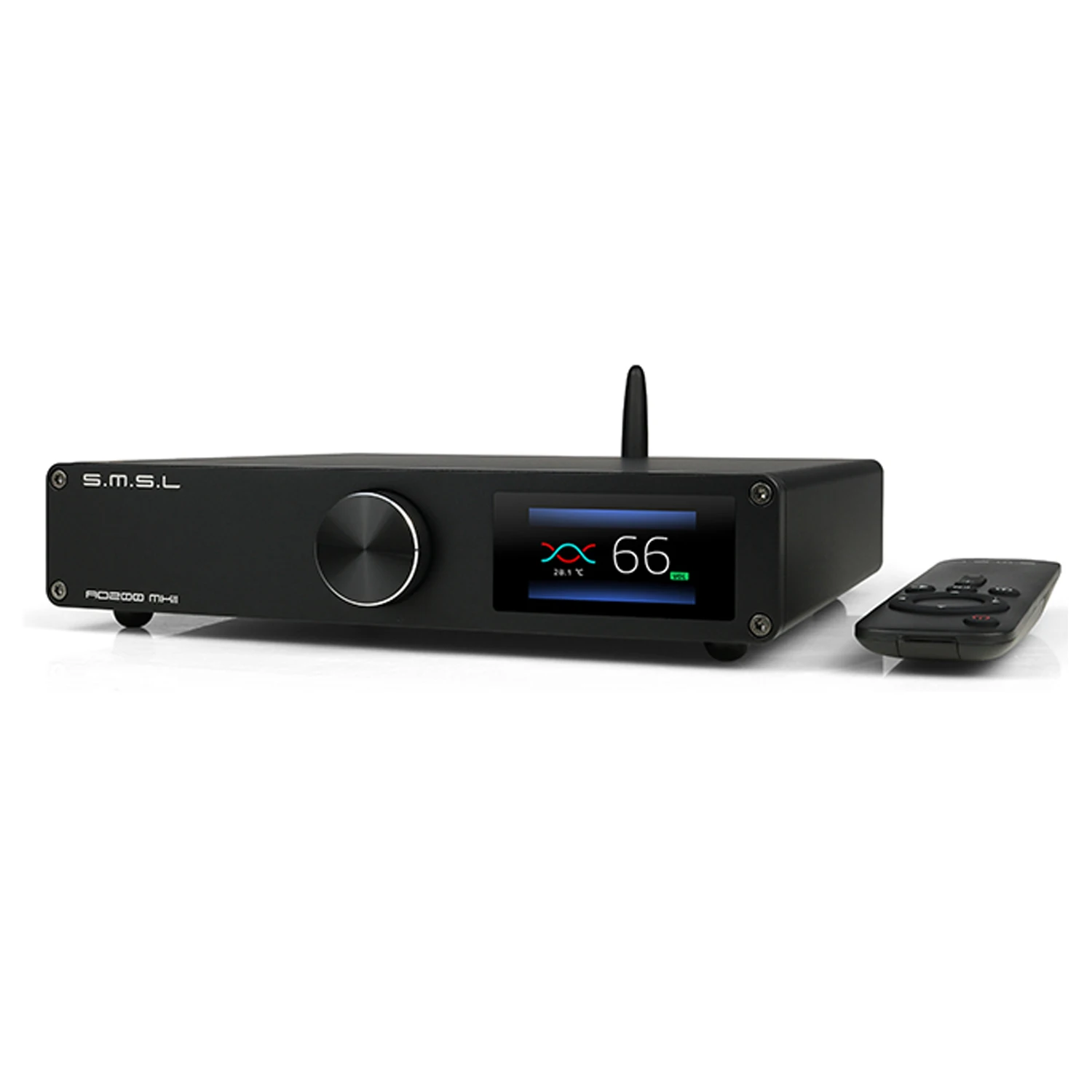 SMSL AO200 MKII HIFI Digital AMP MA5332MS NWW11194 Chip XLR RCA USB Bluetooth5.0 Balanced Input High Power Stereo Sound Amplifie