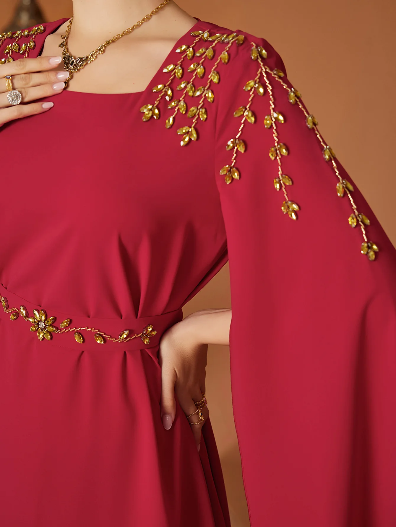 Eid Muslim dress women Abaya diamond maxi Long Dresses Vestidos Largos Party caftan Jalabiya Ramadan dubai Arab long Robe 2025