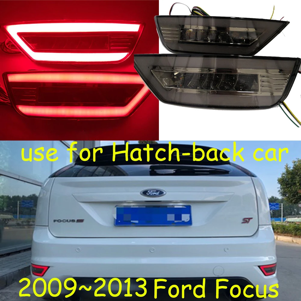 Hatch-back car 2009~2013y tail light for Focus taillight brake car accessories LED breaking Taillamp for Focus fog light