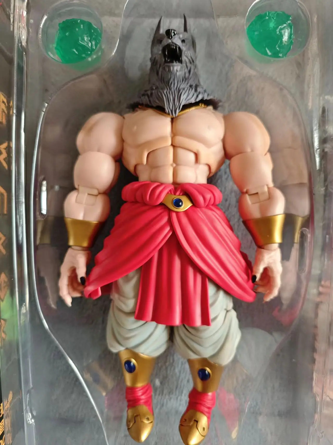 

Beast Spirit Re-arranged 003 Super Sai Edition Fenrir Out of Control Warrior Anime Figure Collection Model Toy Gifts