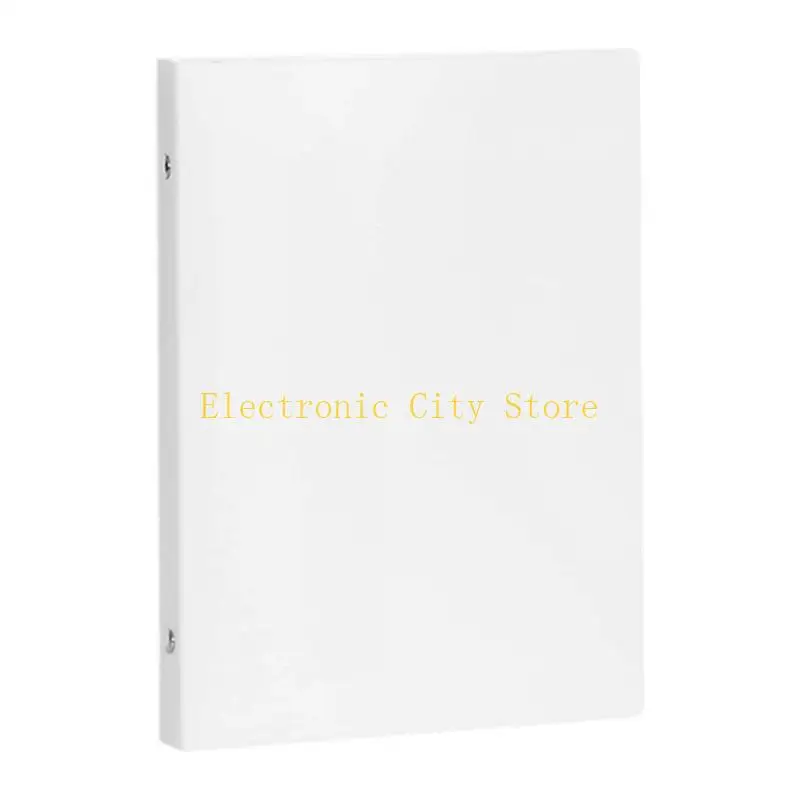 Caderno recarregável 8 Rings Capas Capas blocos para material escolar escritório Hu8D