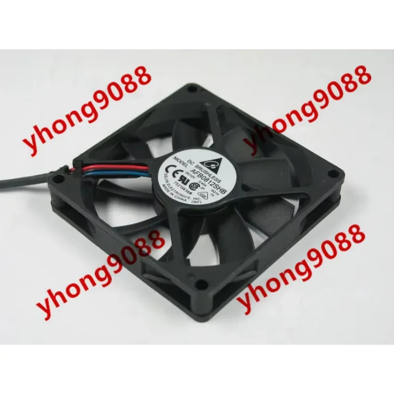 Delta Electronics AFB0812SHB 5Q14 DC 12V 0.40A 80X80X15mm Server Cooling Fan