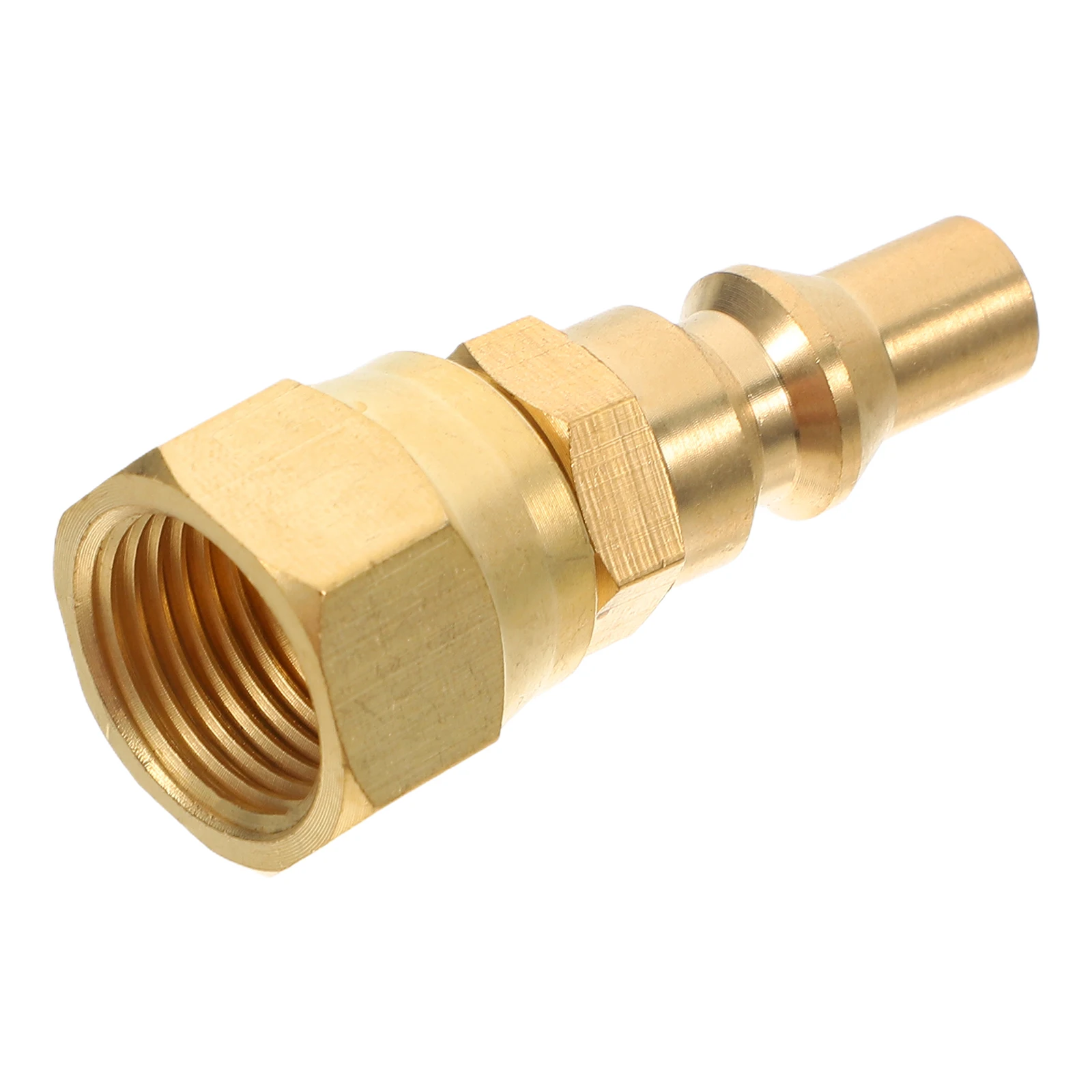 

Propane Gas Connector Quick Adapter 1/4 inch to 3/8 Flare Brass Fitting BBQ Grill Stove Rv Camping Outdoor Heater Fire Pit Low