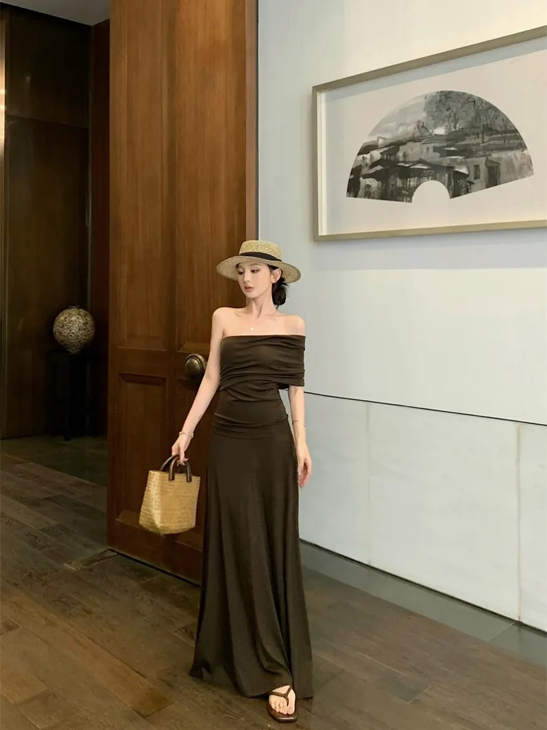 

Hot Girl Slim Fit Short Sleeve T-Shirt High Waist A-Line Skirt Two-Piece Set Summer Fashion Casual Women's Clothing