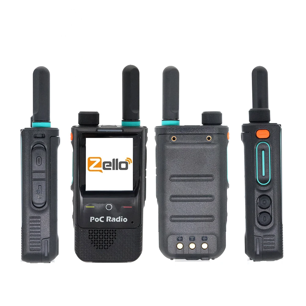 

B6 4G Network Walkie talkie Android Unlock CDMA/WCDMA/FDD-LTE POC Radio 4800mAh Support WIFI&Bluetooth