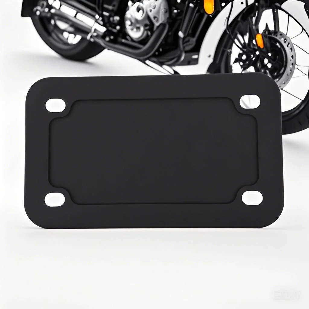 1pc Motorcycle License Plate Frame Motorbike Universal Silicone Plate Protector Holder Bike Rear License Plate Tools﻿