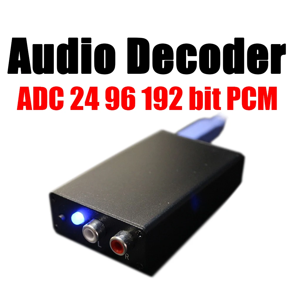 

Analog RCA to fiber coax ADC audio signal is converted into spdif digital signal to decoder HiFi