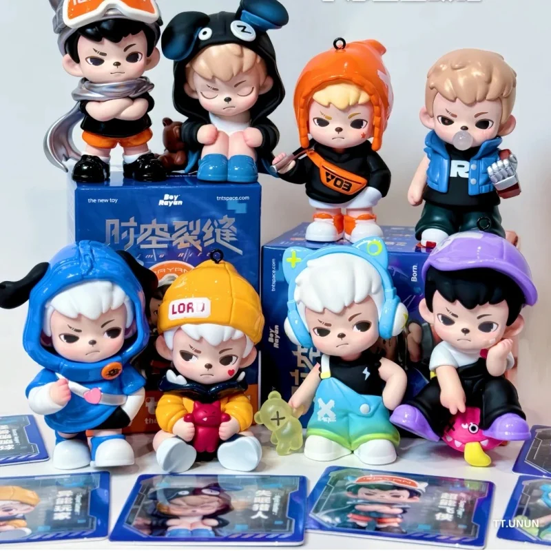 

Genuine Rayan Time Rift Series Mini Blind Box Cute Anime Figurine Display Item Home Docor Toy Collectible Boy Customzied Gift