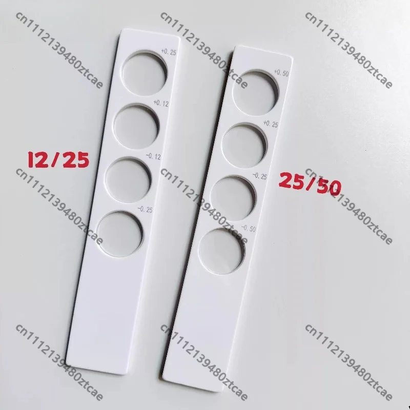 Optometry Balance Test Trial Lens Set Binocular Balance Refraction Checking Trial Lens Rack For Diopter Inspection