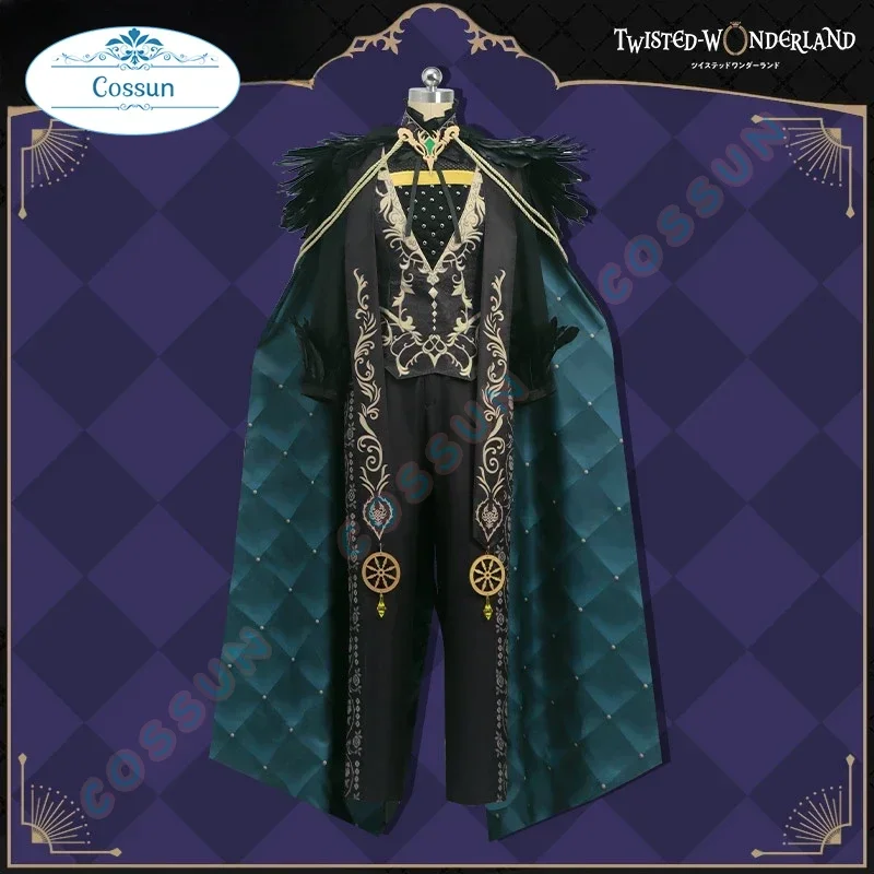 [Customized] Twisted Wonderland Malleus Cosplay Costume Halloween Masquerade Event Suit Anime Clothing Halloween Uniform