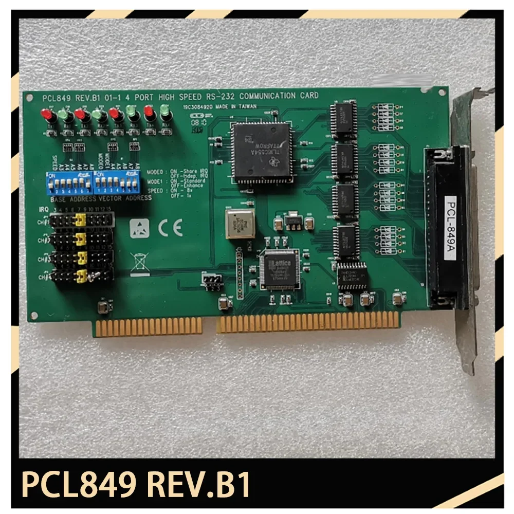 AeroPartsPCL849 REV.B1 RS-232 High Speed Data Acquisition Card PCL-849A