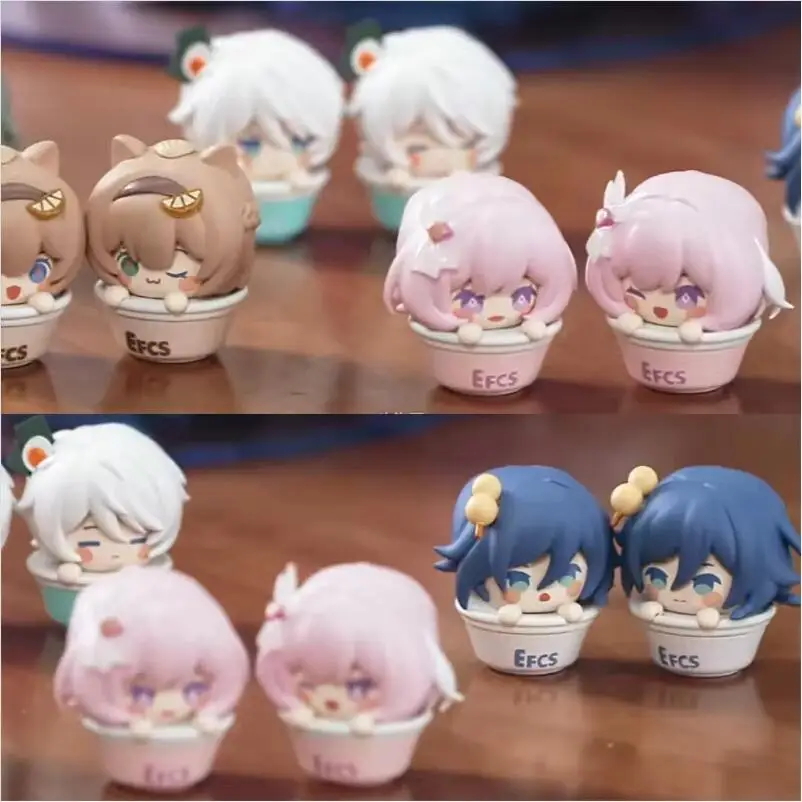 Honkai Impact 3 Mini Blind Box Elysia Mobius Pardofelis Kevin Kaslana Kalpas Yae Sakura Villv Anime Figure Model Decoration Toys