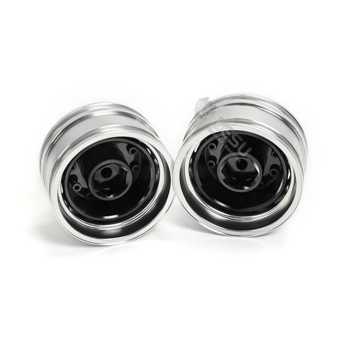 

Upgrade Front Wheel Hub CNC Aluminum Alloy W-2018-C For 1/14 Tamiya RC SCANIA Man Lesu Actros Romote Control Trailer Toy Parts