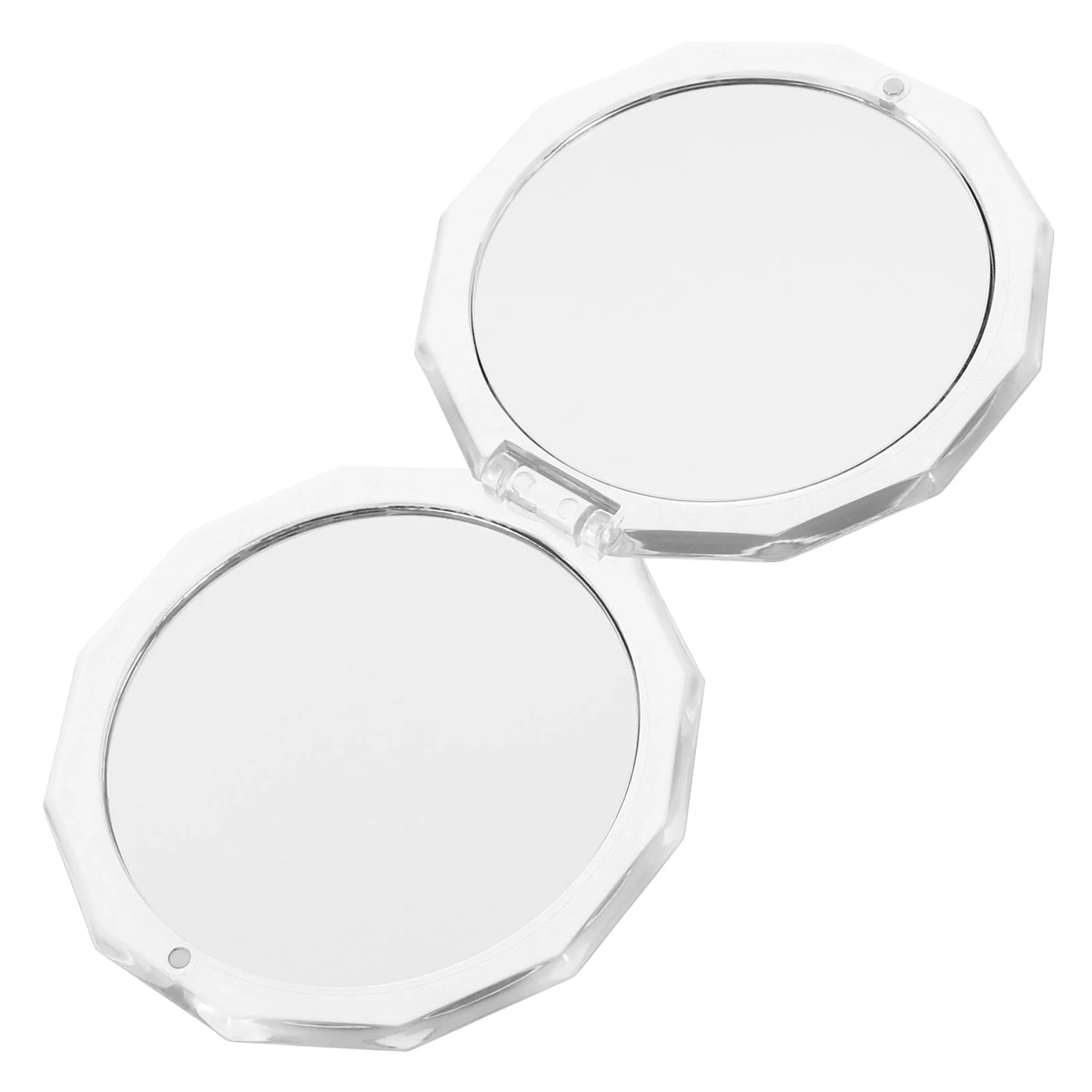 Espelho de ampliação dobrável portátil mini espelho de maquiagem compacto tamanho de viagem para mulheres meninas maquiagem mini espelhos para viagens