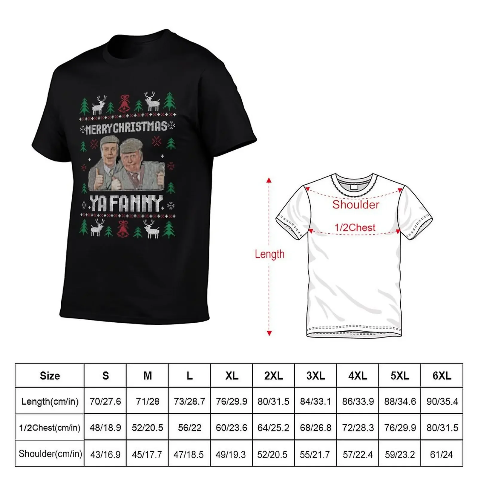 Still Game Jack And Victor Merry Christmas Ya Wee Fanny Funny Scottish Christmas T-Shirt korean fashion cute tops t shirts men