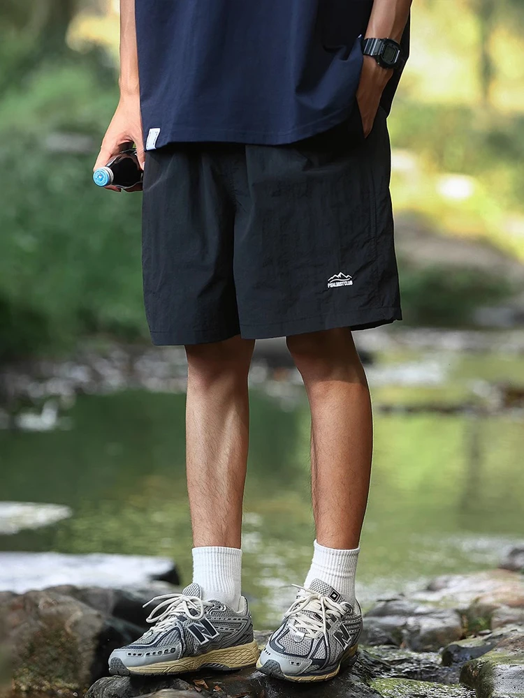 

Summer Qui Dry Lightweight Breathable Loose Casual Beach ort Pants Men Women Outdoor Sports Five-Quarter Length orts