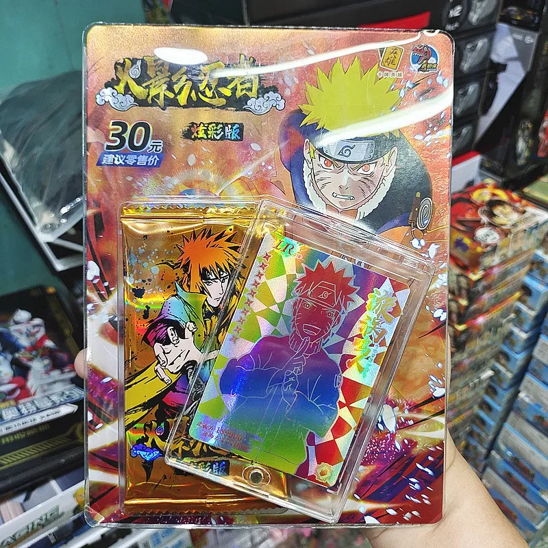 

Naruto Little Dinosaur Fire Will Anime Collection Card 30 Yuan Pack Three-dimensional Colorful Pack TG Thick Card Exclusive Card