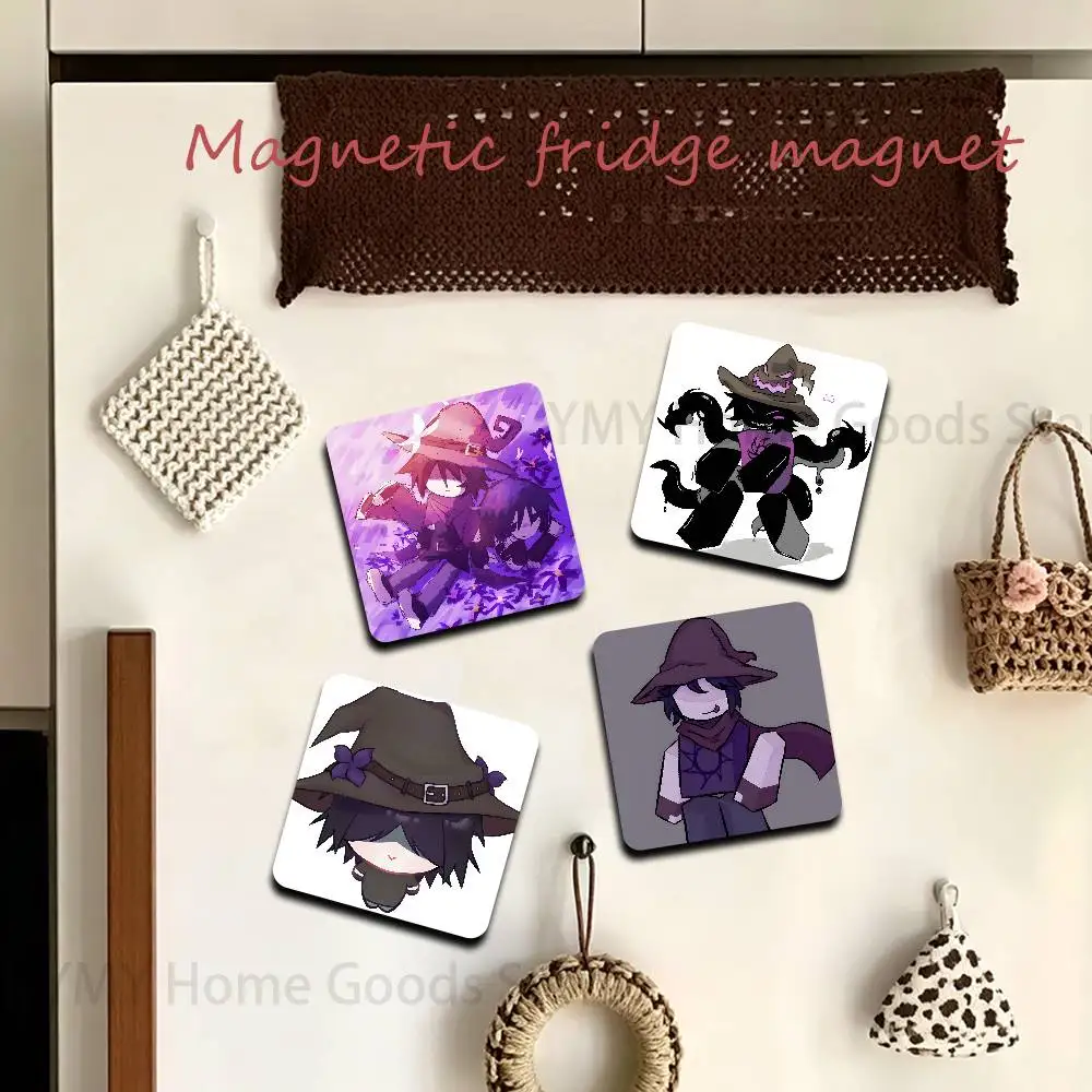 Azure Anime Magnet Refrigerator Fridge Sticker for Home Decor DIY Wall Decor