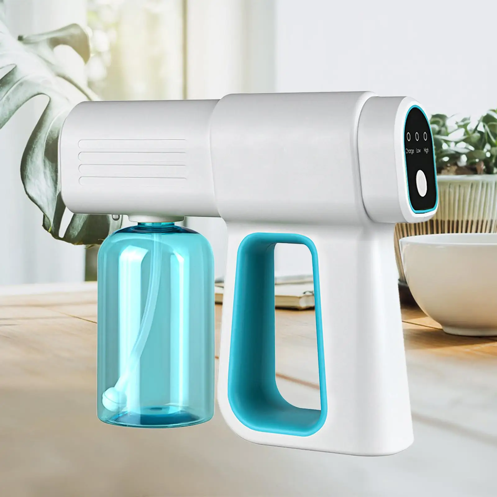 Portable Household Wireless Nano Steam Sprayer with Blue Light Rechargeable