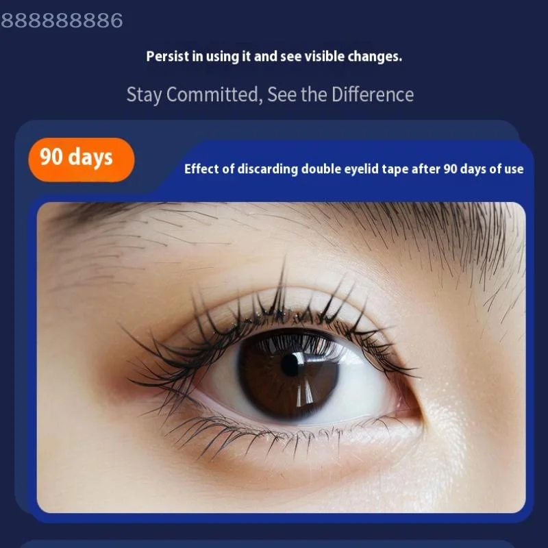 40/80 قطعة مقاومة للماء للعيون المقلدة - شكل ذاكرة للمظهر الطبيعي وذاكرة النوم وملصقات جفن مزدوج غير مرئية #3