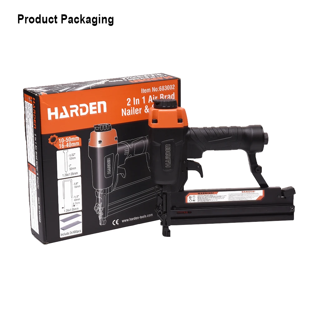 Air Stapler & Pneumatic Staple Gun 2 in 1 Air Brad Nailer & Stapler - view 6
