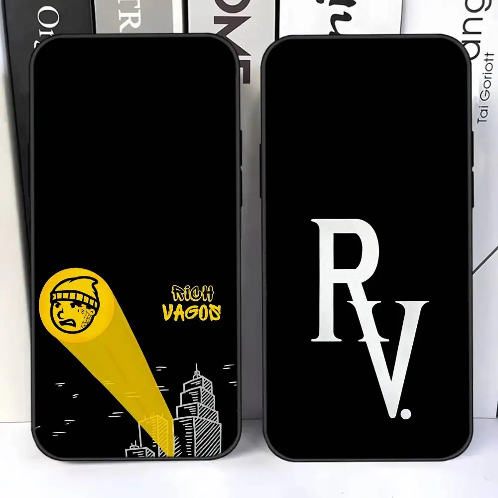 

R-Rich Vagos Logo Phone Case For Samsung S25,S24,Ultra,S20,S30,Plus,S22,S23,Ultra,Plus,5G Anti-Scratch TPU Shell