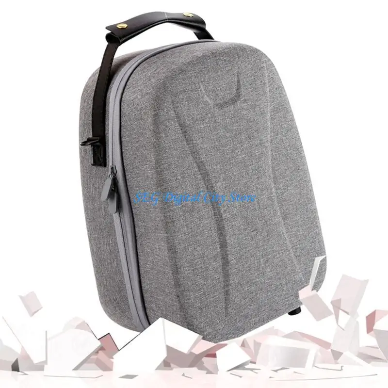 

U75B EVA Hard Box for PS VR2 Gaming Headset Holder Bags with Inner Elastic Bands
