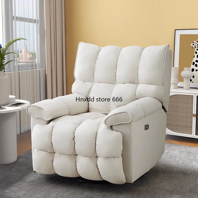 Living Room Recliner Sofa Lazy Salon Reclinable Rocking Recliner Sofa Puffs Office Computer Lounge Divano Furniture YN50RS