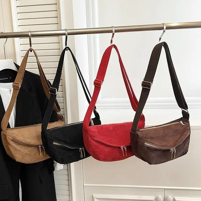 

2026 Trendy Women's Crossbody Bag Large Capacity Fashion Commute Minimalist Handbag Shoulder Bag