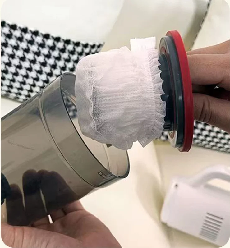 

100pcs Vacuum Cleaner Filter Screen Disposable Non-Woven Fabric Handheld Vacuum Cleaner Filter Screen General Tool Accessory