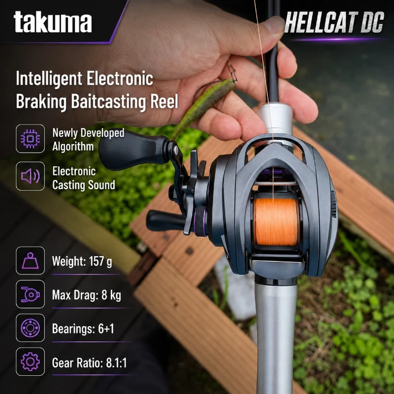 moulinet-baitcaster-takuma-dc-6-1bb-81-1-cadre-leger-frein-dc-intelligent-poignee-metallique-pour-la-peche-micro-et-aux-leurres-polyvalente