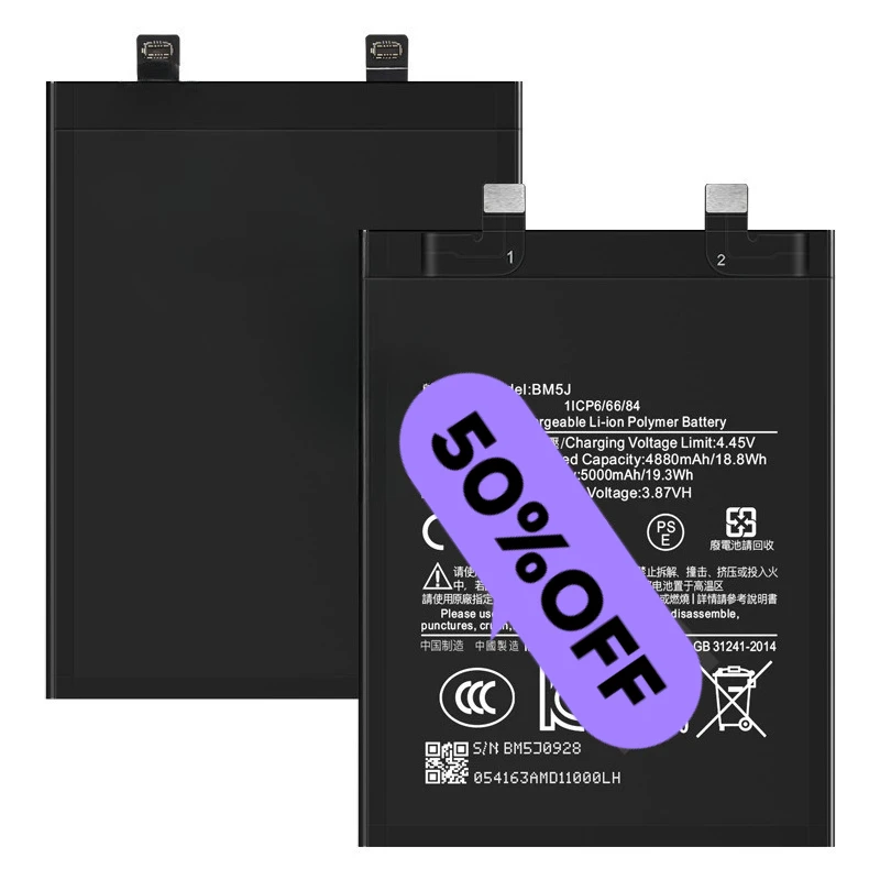 Battery for Xiaomi Redmi K20/K20 Pro/K30/K30 Pro/K40 Pro/K40Gaming/K50/K50Pro/K50Ultra/K60/K60Pro/K60/K70E/ /K70/K70Pro/K70Ultra