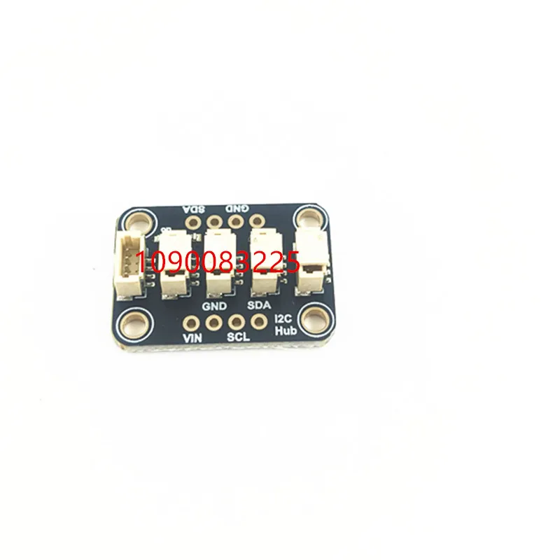5-Port I2C Hub Expansion Board, 1mm JST Connector Compatible with STEMMA QT & Qwiic I2C Module