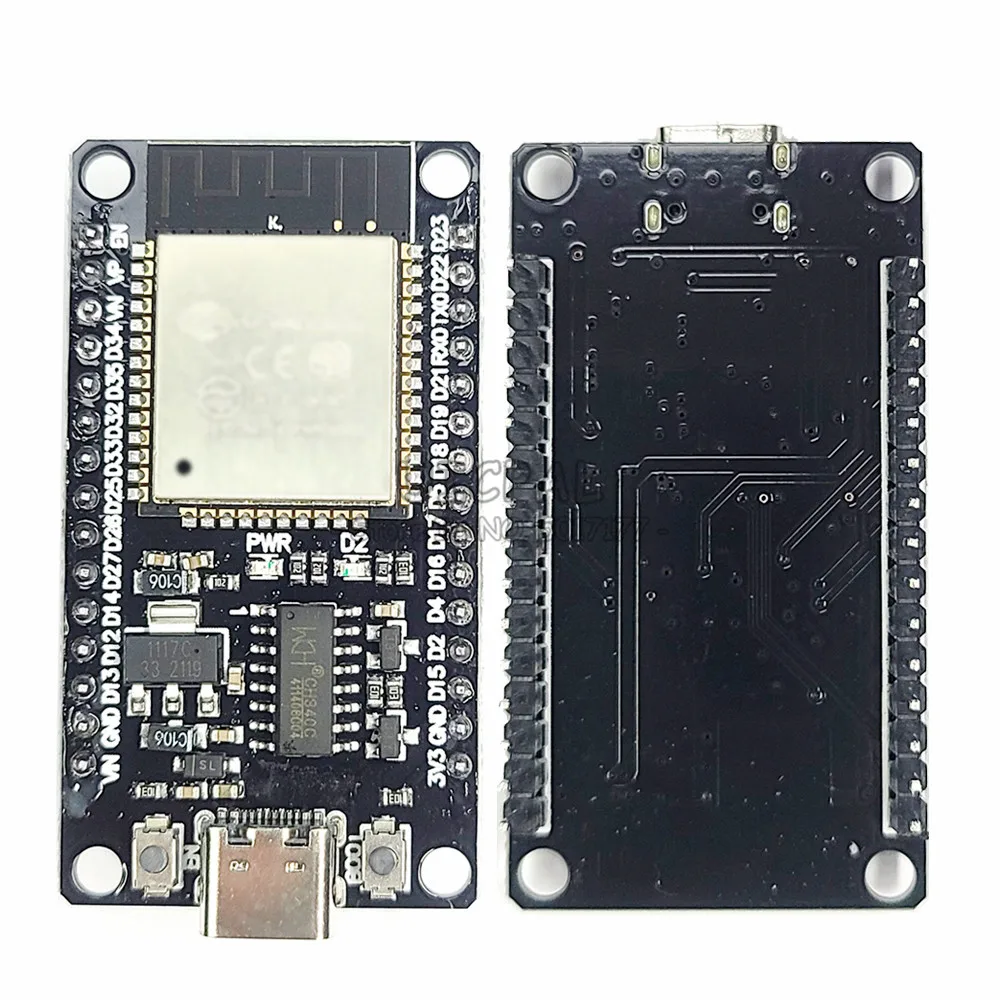 ESP32 30Pin Developments Board Wireless WiFi Bluetooth 2 in 1 Dual Core CPU Low Power Consumption ESP-WROOM-32 CH340C Type C