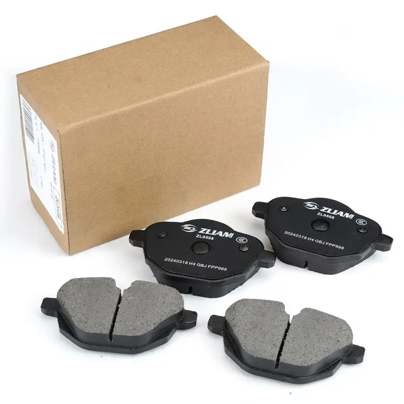 4 Pieces A Box Azgiant Car Ceramic Metal Rear Brake Pad High Quality Parts For BMW 5 Series 520Li/520d/520d Touring/520i