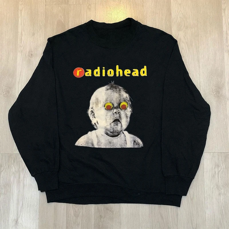 

Autumn Winter Dirt Creep Rock Band Vintage American Sweater Jumper Men Hip-hop Rock Band Sports Sweater Women Top