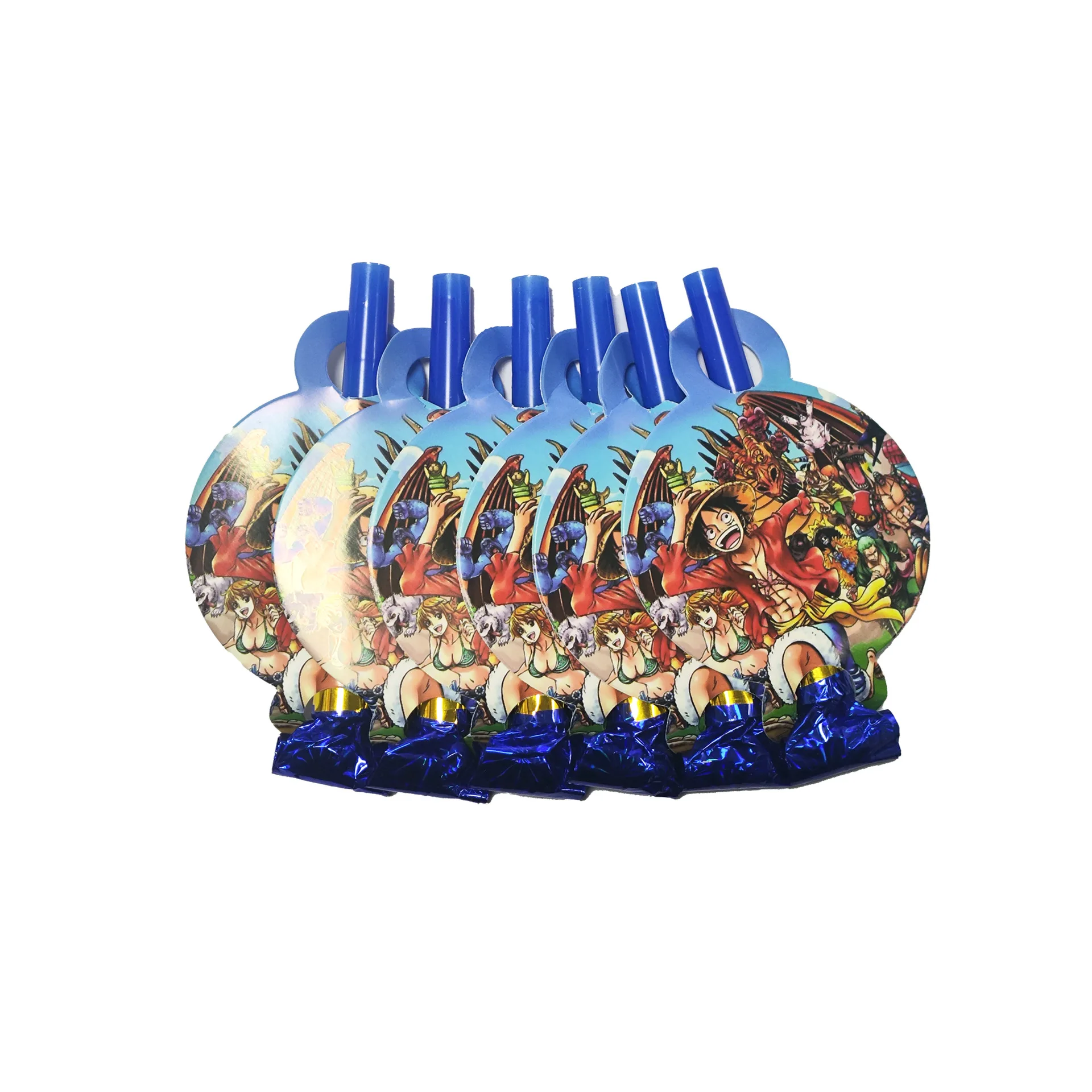 One Piece Partydekoration Geburtstagsfeier-Zubehör Tortendekoration Teller Geschenkbox Ballon Schnapparmband Lehrer-Belohnungspreise – Detail 16