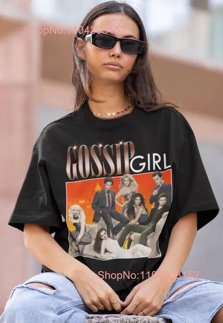 Gossip Girl tv series Vintage Homage Classic T Shirt long or short sleeves