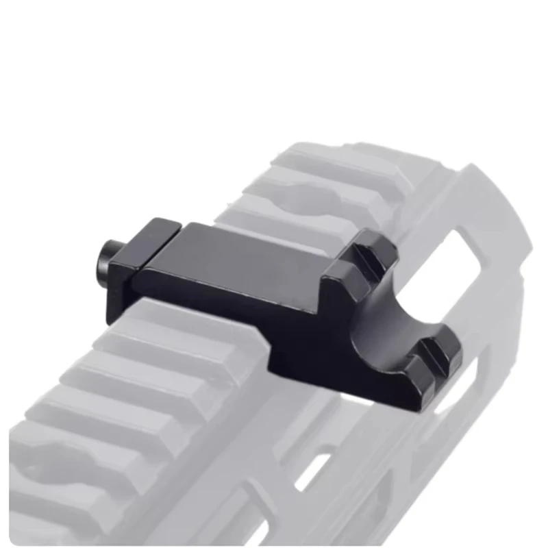 45 degree inclined rail flashlight DD/PRO/KAC machine sight side rail adapter 20MM aluminum alloy image 6