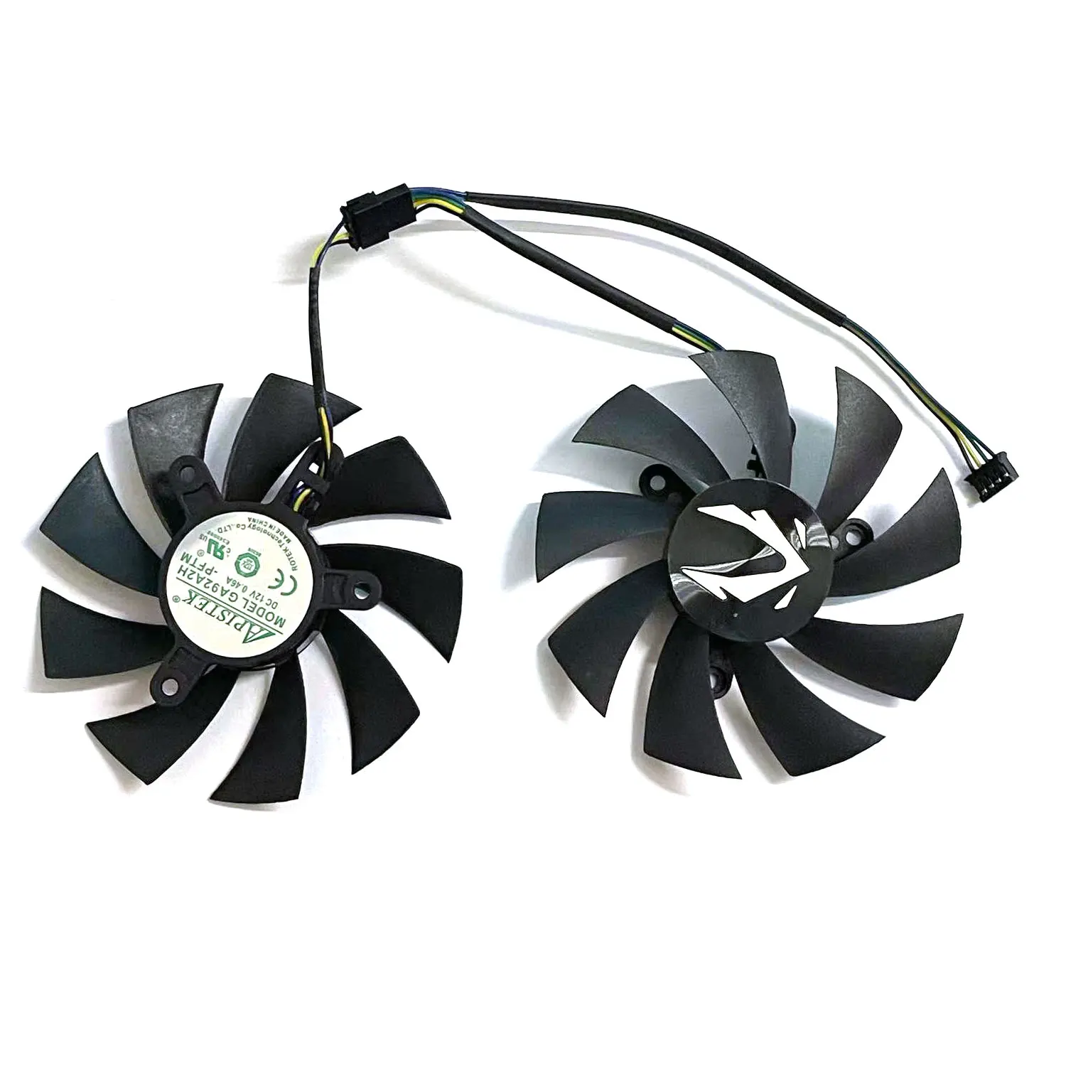 87MM GA92A2H 0.35A GTX 1660 1660Ti grafik hayranları için Zotac GeForce RTX 2060 2070 süper Mini Video kartı soğutma fanı