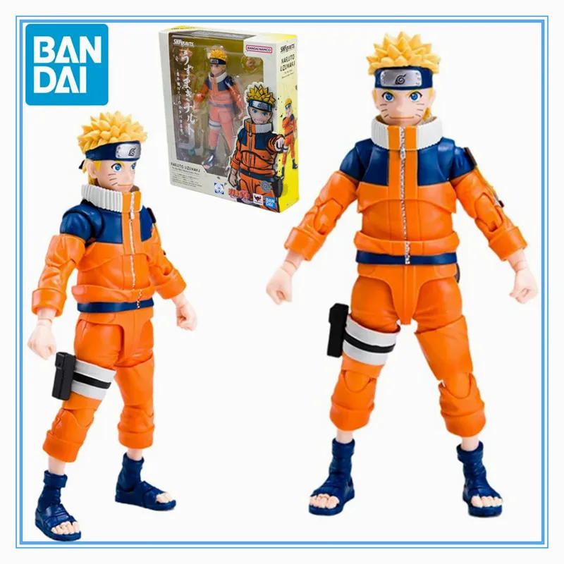 

Original Genuine Bandai Anime NARUTO UZUMAKI The No.1 Most Unpredictable Ninja SHF Model Toys Action Figure Gifts Collectible